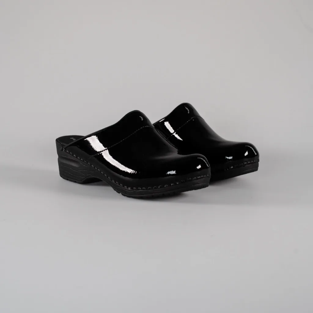 Florensa Klompen Flex - Black Patent