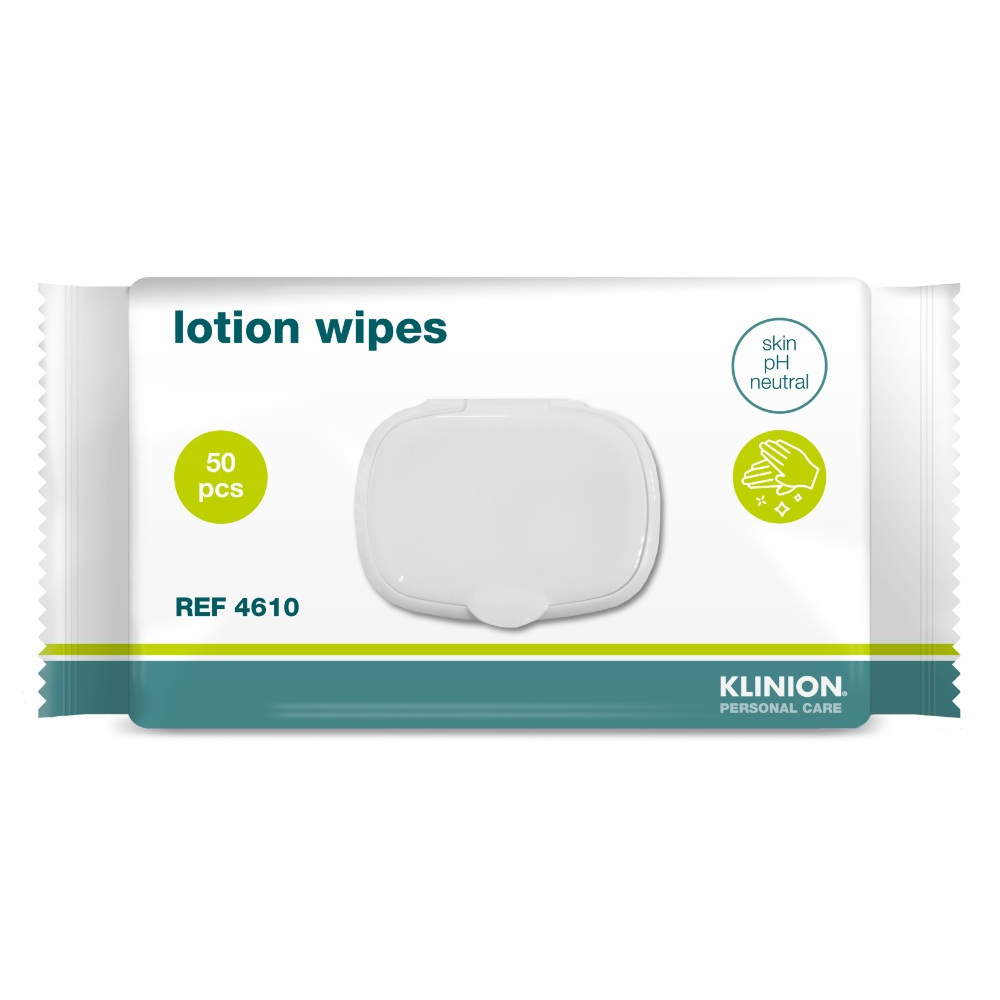 Klinion - Personal Care - Wasdoekje met Lotion