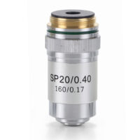 Euromex - Objectief BioBlue - Semi plan achromatich DIN 20x N.A. 0,40