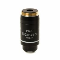 Euromex - Infinity EIS 60 mm Plan PLi S100x/1.25 olie-immersie objectief - Werkafstand 0.3 mm - Achios-X Observer