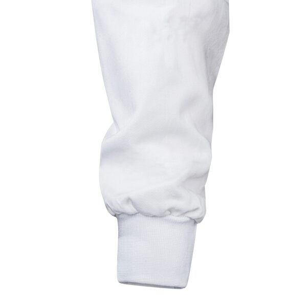MISEMIYA Laboratoriumjas Doktersjas Unisex Korte Mouwen CZ-8165 - Wit - Verschillende Maten