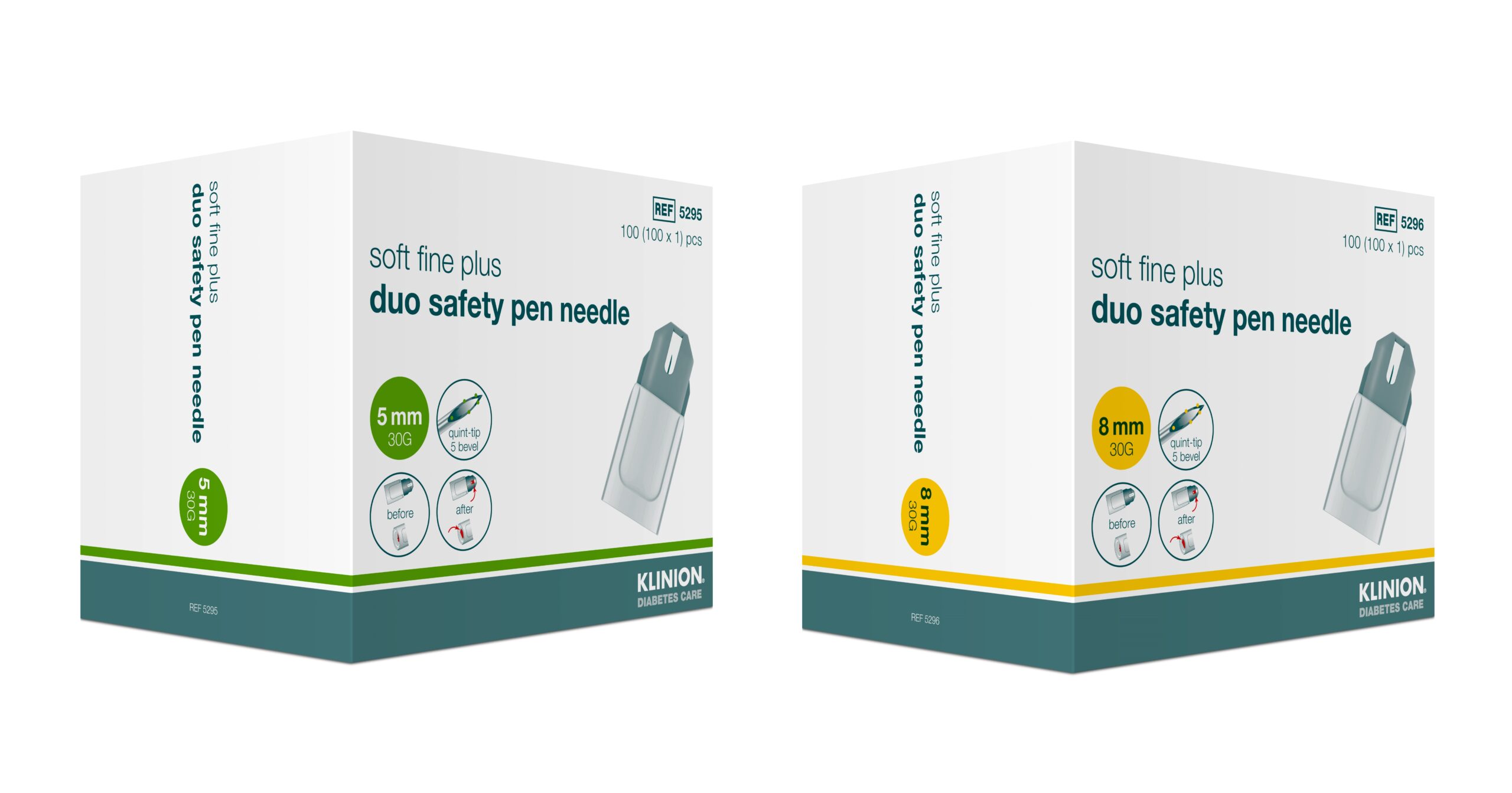 Klinion - Diabetes Care - Soft Fine Plus - Duo Safety Pennaald